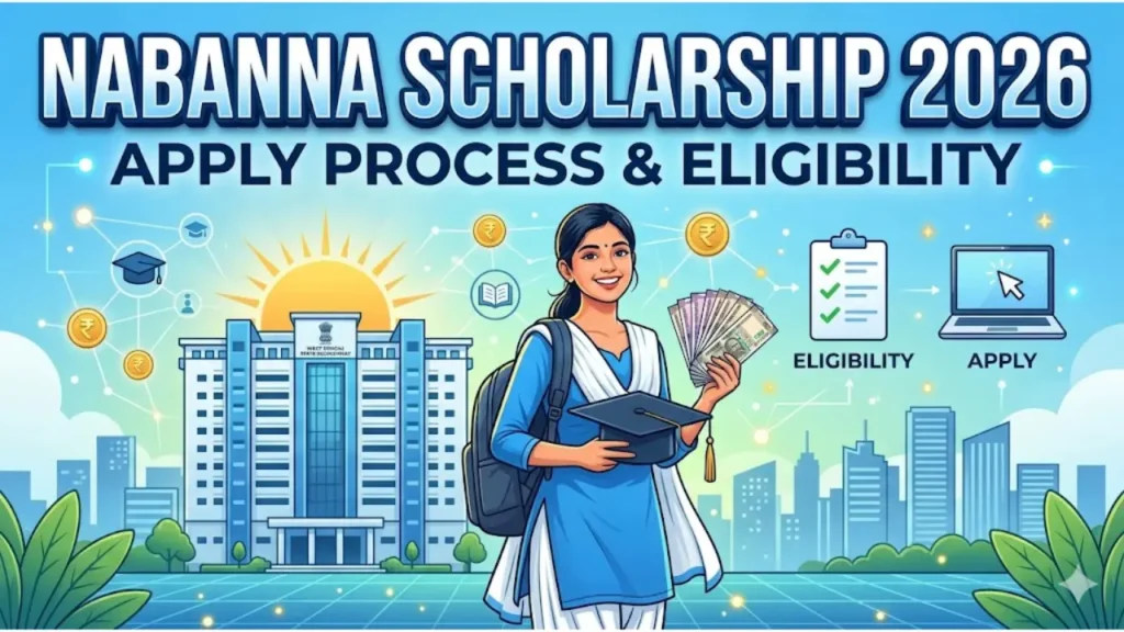 Step by step apply process and eligibility for Nabanna Scholarship 2026