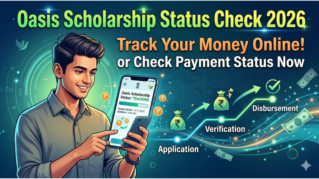 Oasis Scholarship Status Check Online 2026