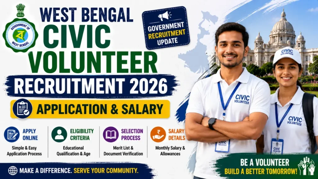 West Bengal Civic Volunteer Recruitment 2026