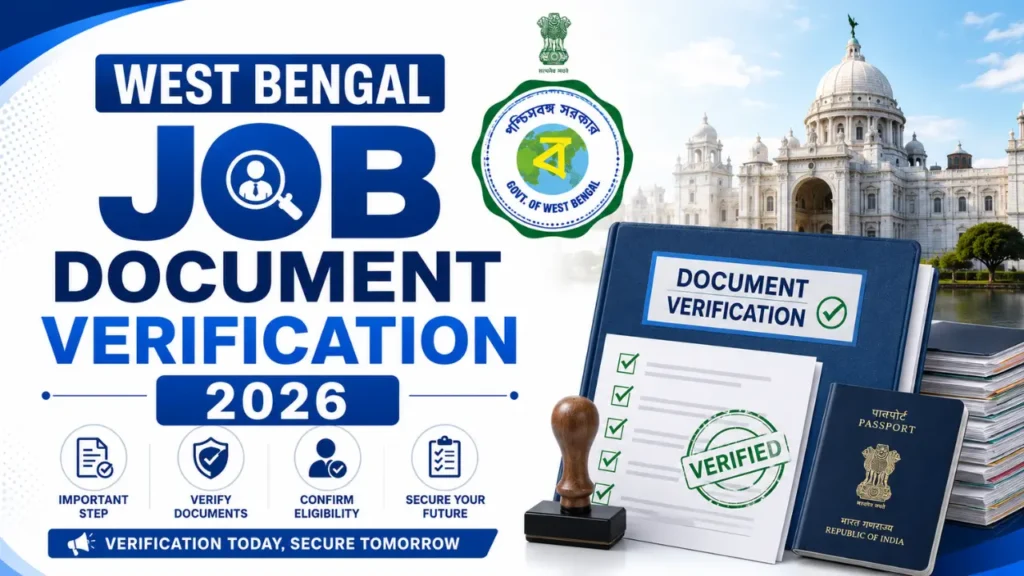 West Bengal Job Document Verification 2026